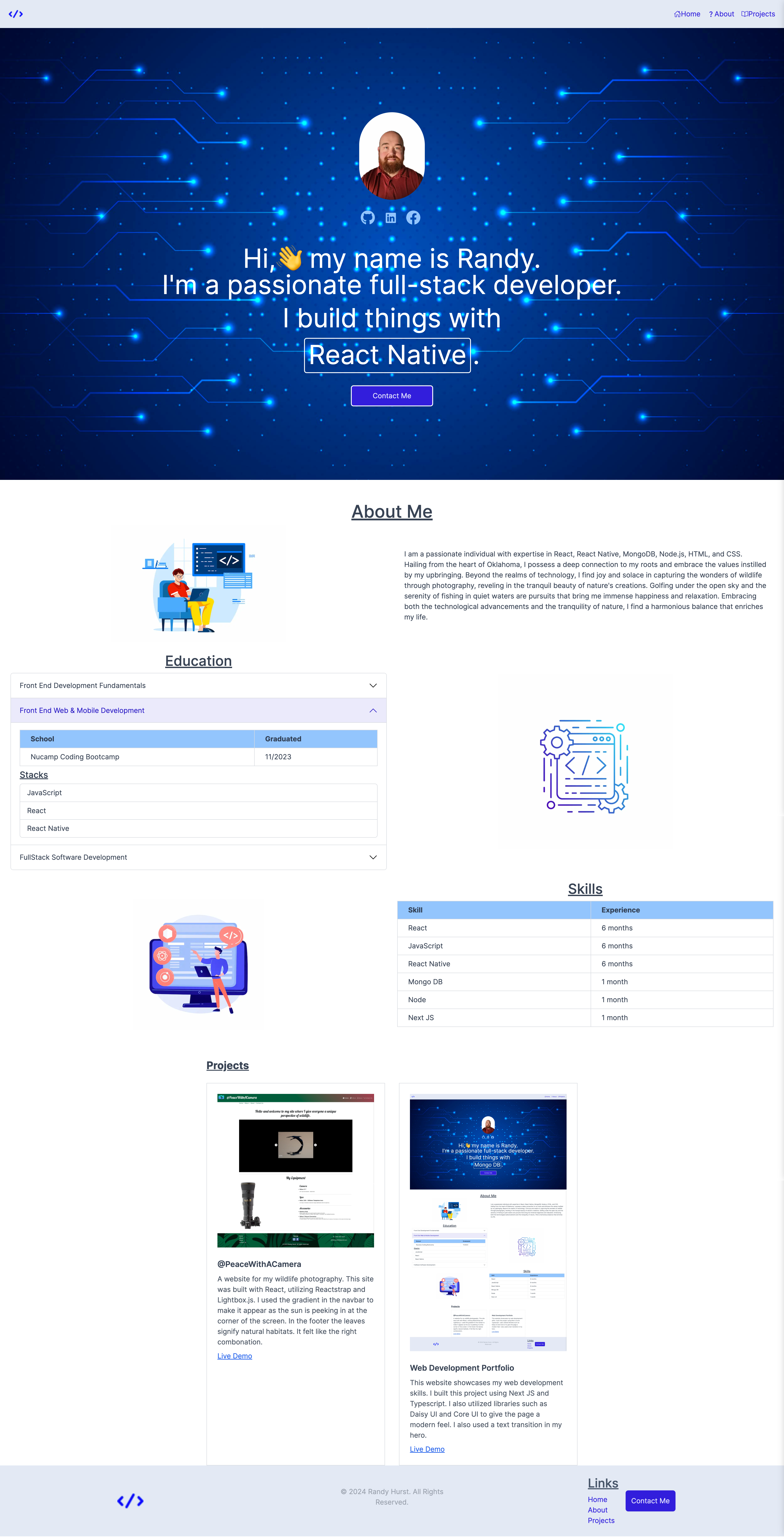 Web Development Portfolio